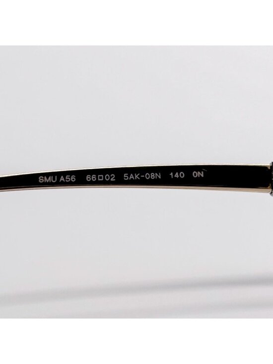 NEW MIU MIU SUNGLASSES MUA56S 5AK08N WOMEN GOLD MU A56S, SMU A56 EYEWEAR main image 5